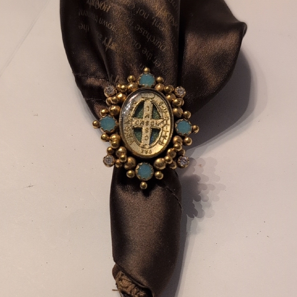 Virgins Saints & Angels Jewelry - Gold and Turquoise Ring